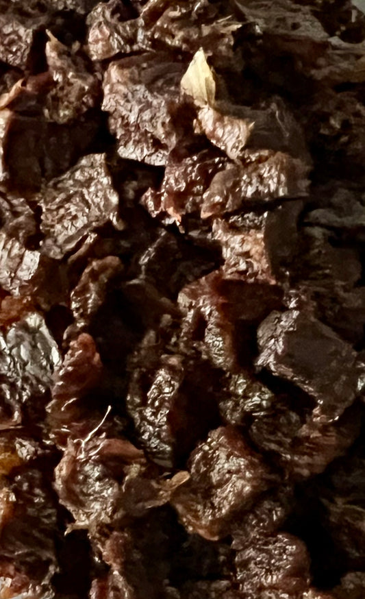 100% Rindermuskelfleisch getrocknet